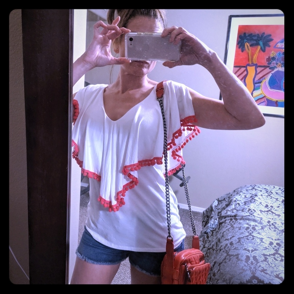 Venus Pom Pom Detail Top S